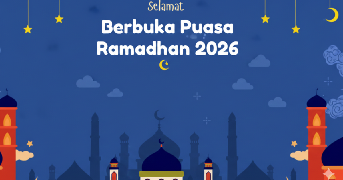 Jadwal buka puasa Ramadhan 1447 H Kota Medan