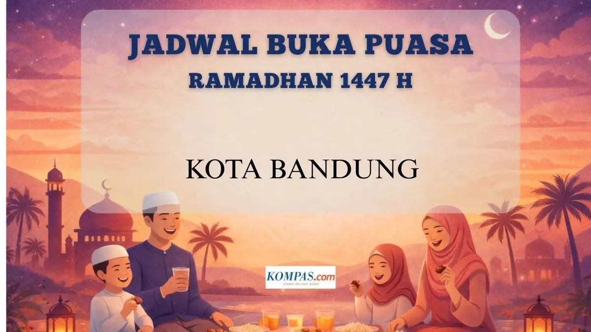 Warga Bandung Wajib Tahu! Inilah Jadwal Buka Puasa 7 Ramadhan 1447 H