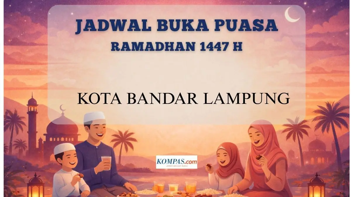 Warga Bandar Lampung Catat! Ini Jadwal Buka Puasa 7 Ramadhan 1447 H