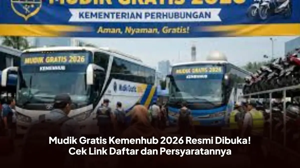 Ilustrasi mudik gratis Kemenhub 2026. Foto: Instagram/@ditjen_hubdat