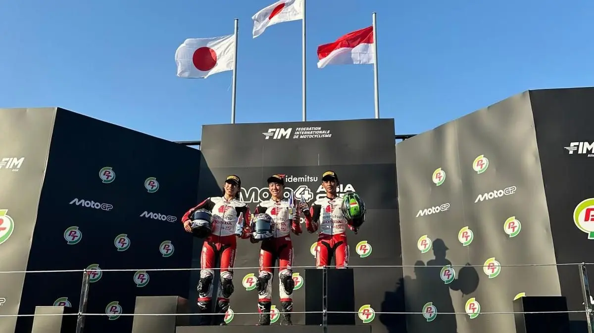 Rider Muda Indonesia Gebrak Sirkuit Buriram, Bintang Sukma Raih Podium!