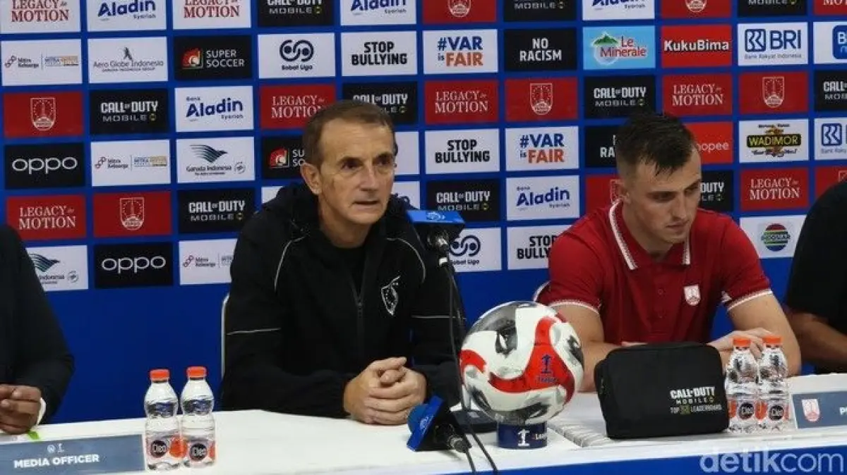 Taktik Berani Milomir Seslija Bawa Persis Solo Tekuk Persik Kediri 2-1