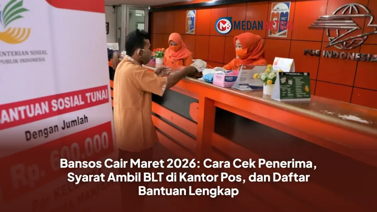 Bansos Maret 2026 Cair Masif! Ini Cara Klaim Rp600 Ribu di Kantor Pos