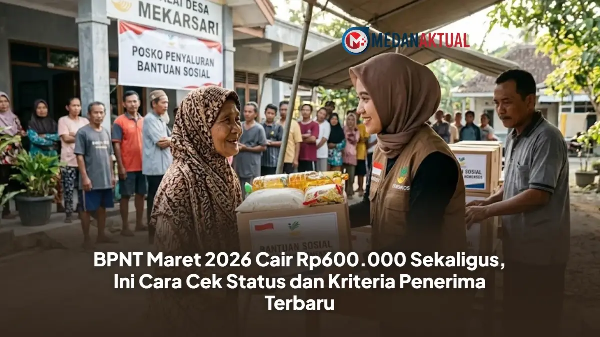 Siap-Siap! Dana BPNT Rp600 Ribu Cair Maret 2026, Ini Cara Cek Status Penerima