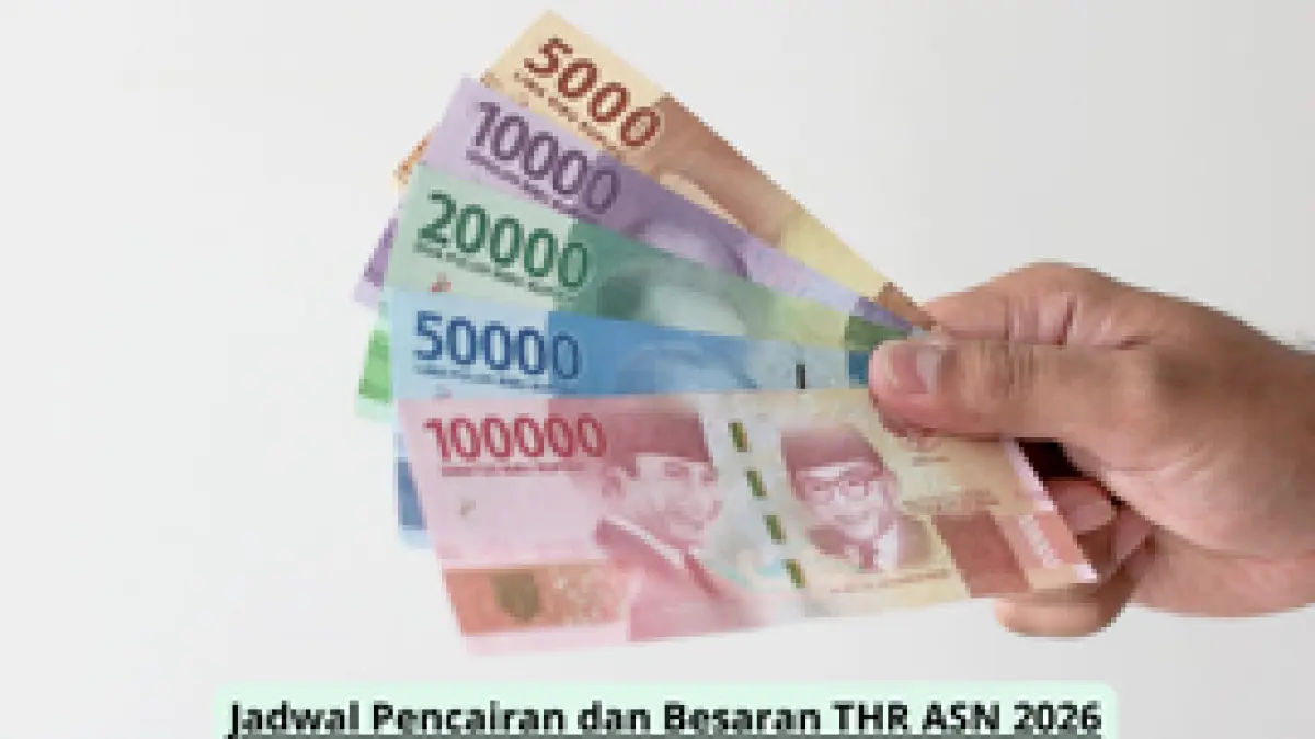 Anggaran THR 2026 Tembus Rp55 Triliun, Simak Jadwal Cair Bagi ASN dan Swasta