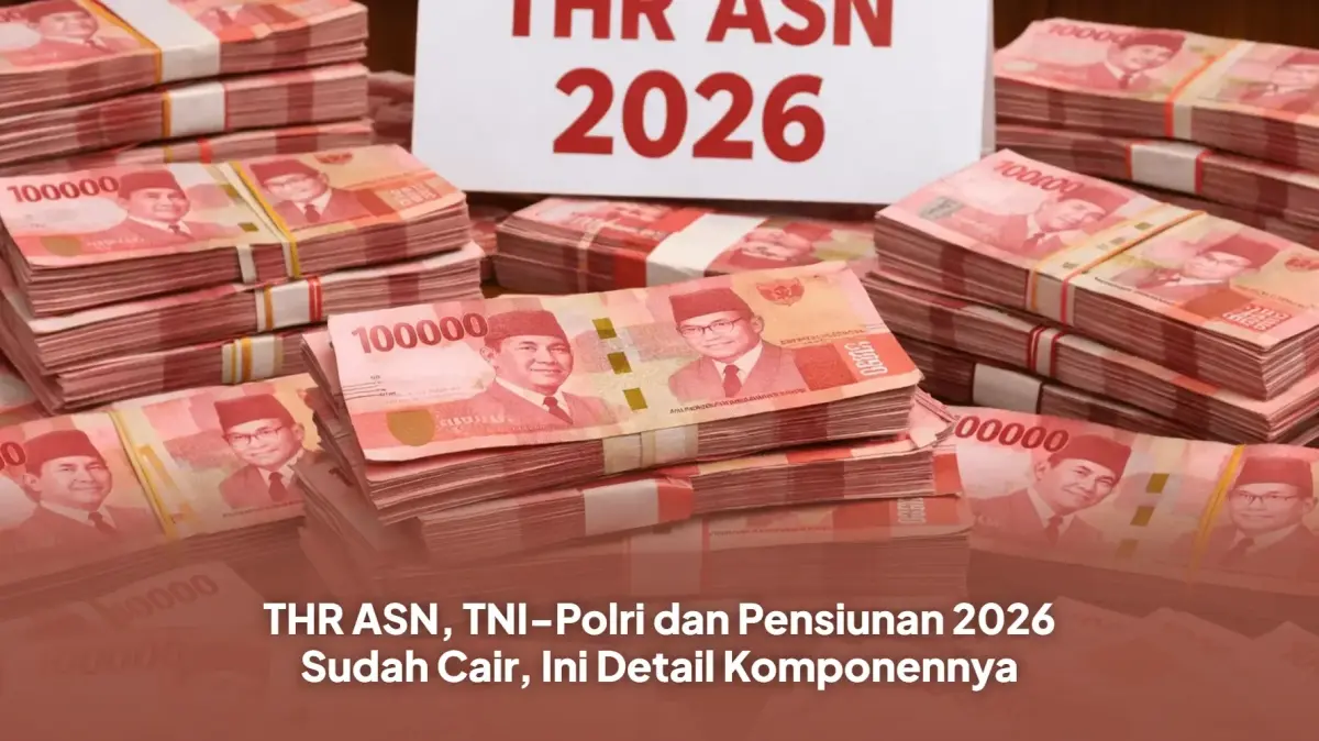 Dana 'Kue Lebaran' ASN 2026 Digelontor Rp55 Triliun, Naik 10 Persen