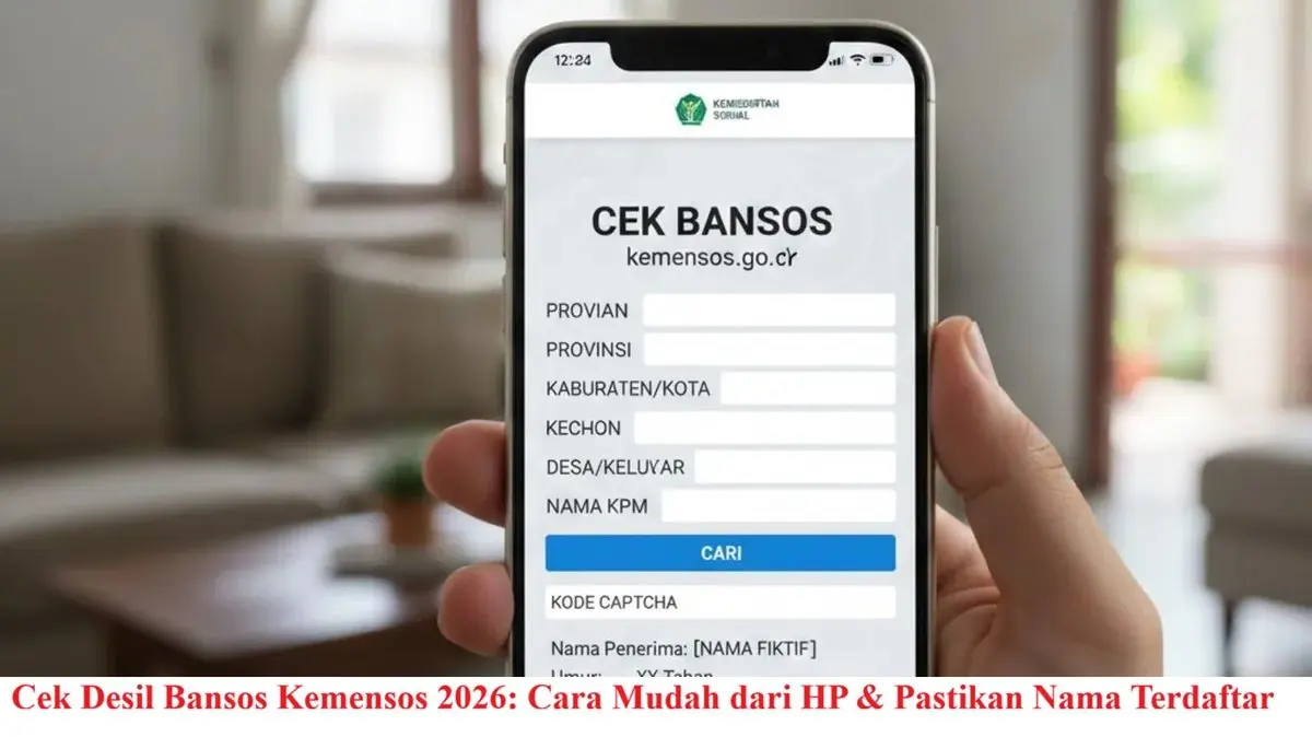 Desil Bansos 2026: Pastikan Status PKH, BPNT, PBI-JK Lewat HP