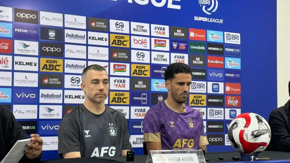 Pelatih Persik Kediri Marcos Reina Torres. (Foto: Persik Kediri untuk jatimnow.com)