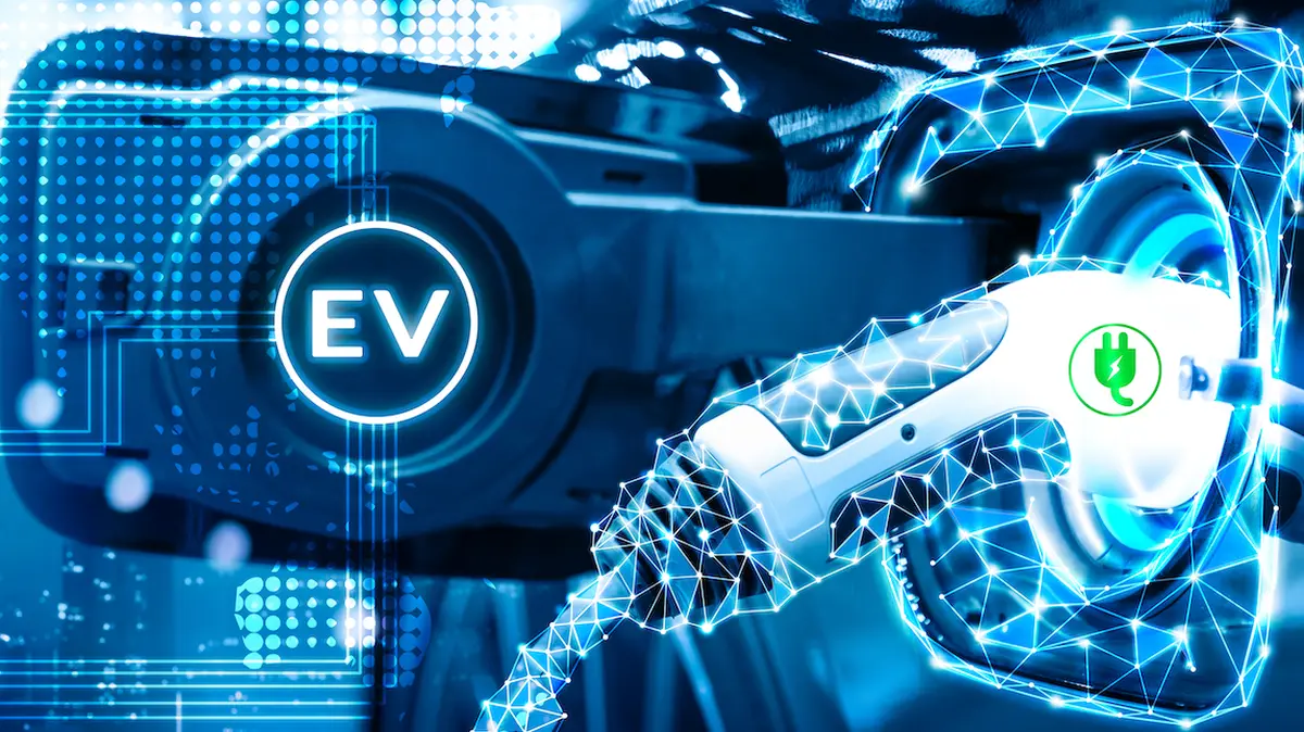 Ilustrasi kendaraan listrik