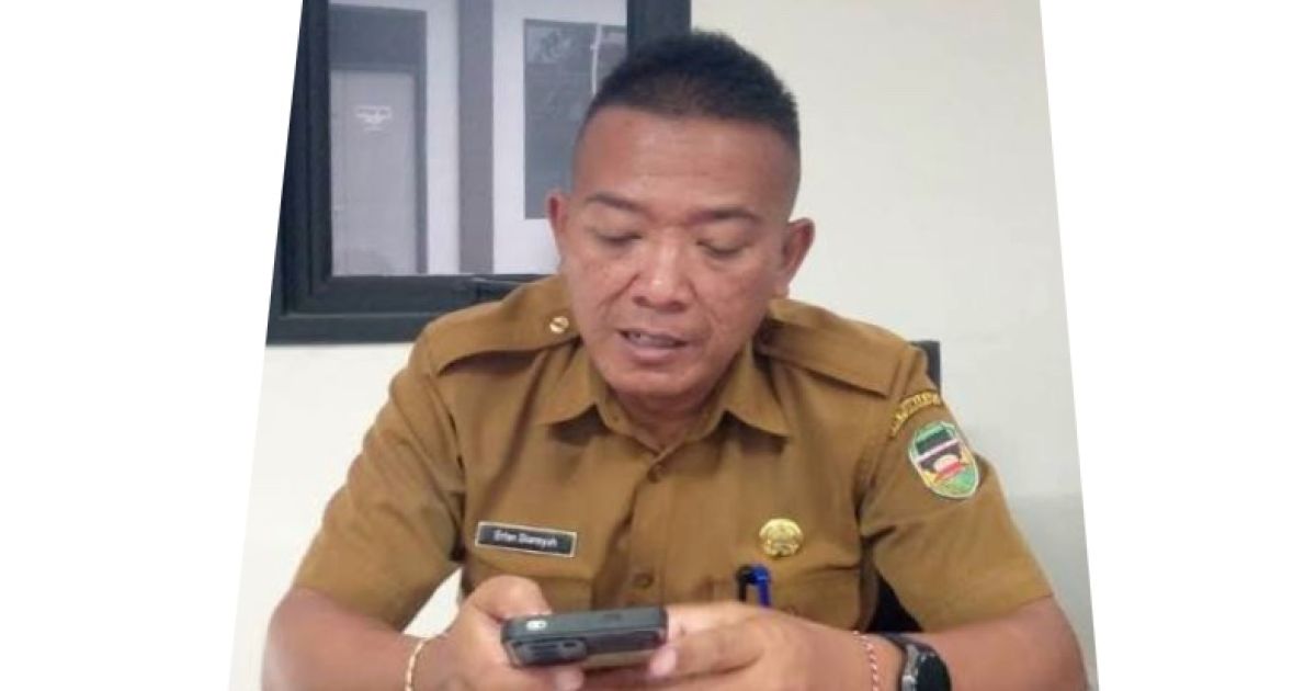 Kepala Dinas Lingkungan Hidup (DLH) Kabupaten Purwakarta, Erlan,