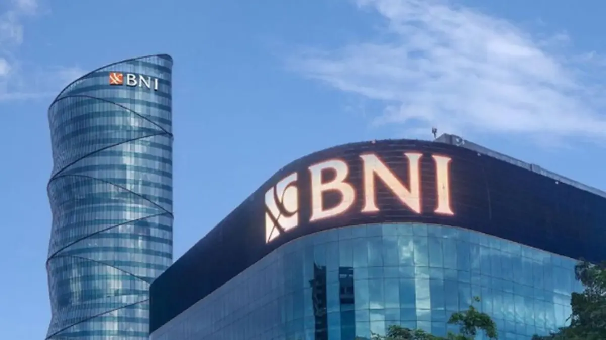 Ilustrasi kantor BNI.