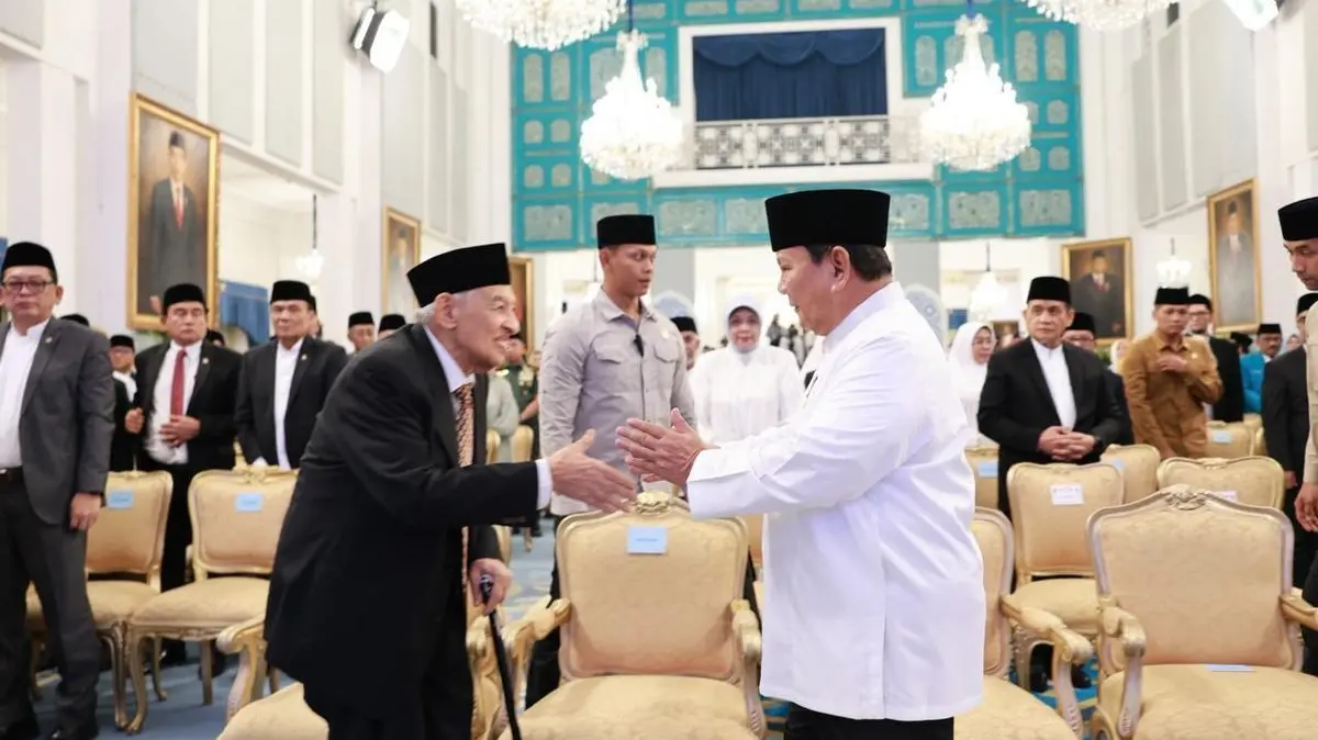 Momen Khidmat Nuzulul Quran: Quraish Shihab Panjatkan Doa Khusus untuk Kepemimpinan Presiden Prabowo