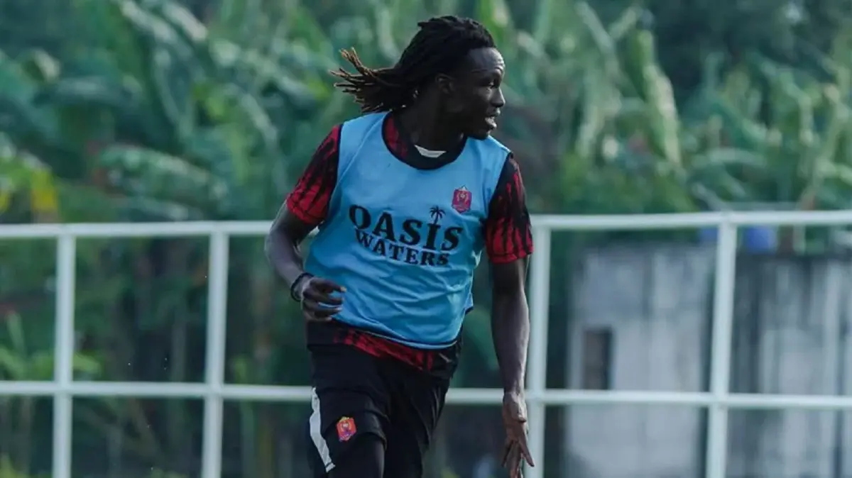 Bek Asing Prancis Aly Ndom Siap Jadi Benteng Pertahanan Krusial Persijap Kontra PSIM Yogyakarta