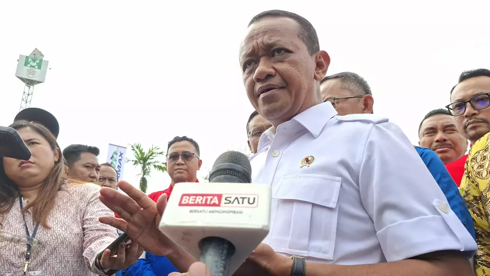 Menteri Energi dan Sumber Daya Mineral (ESDM) Bahlil Lahadalia. (Beritasatu.com/Celvin Sipahutar)