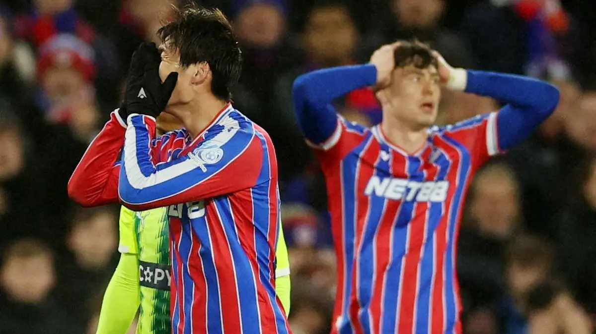 Crystal Palace merasa frustrasi (Action Images via Reuters)