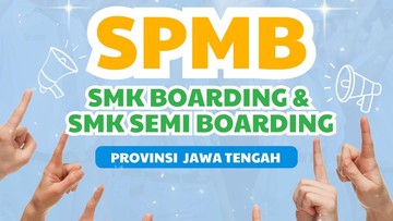 SPMB SMK Boarding dan Semi Boarding Provinsi Jateng dibuka! Foto: Instagram/Disdik Jateng