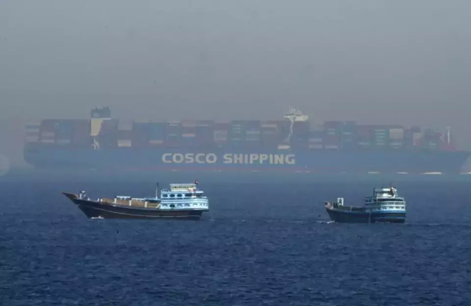 Selat Hormuz menjadi senjata ekonomi Iran. (AP Photo)