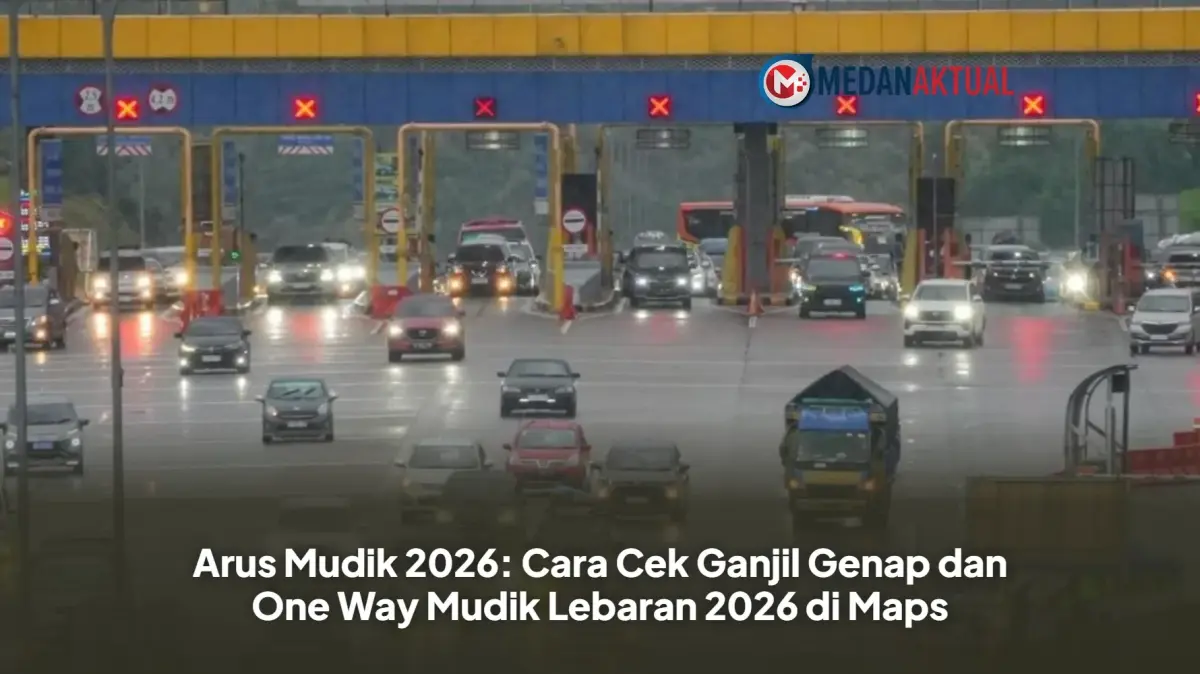 Arus Mudik 2026: Cara Cek Ganjil Genap dan One Way Mudik Lebaran 2026 di Maps