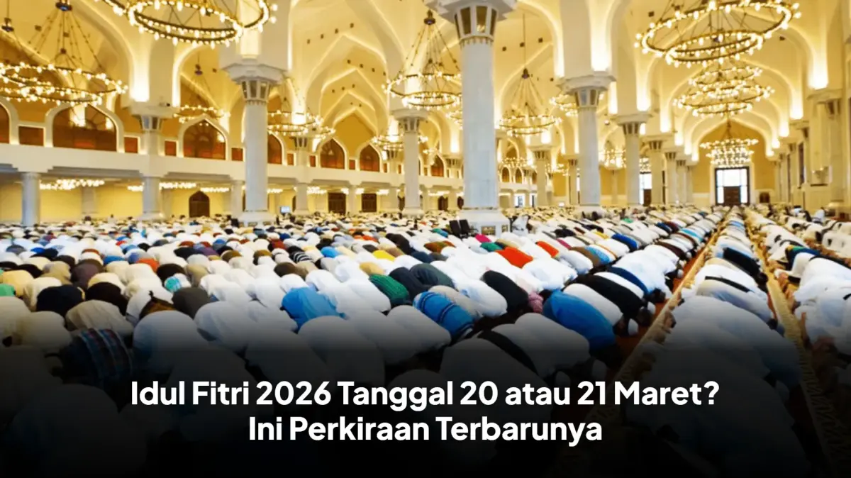 Analisis Astronomi: Prediksi Awal Syawal 1447 H Berpotensi Jatuh pada 21 Maret 2026