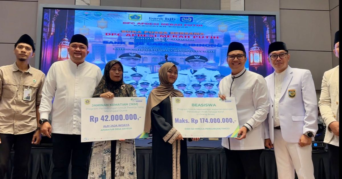 Bupati Bogor Rudy Susmanto saat menghadiri buka bersama APDESI. Foto : Diskominfo