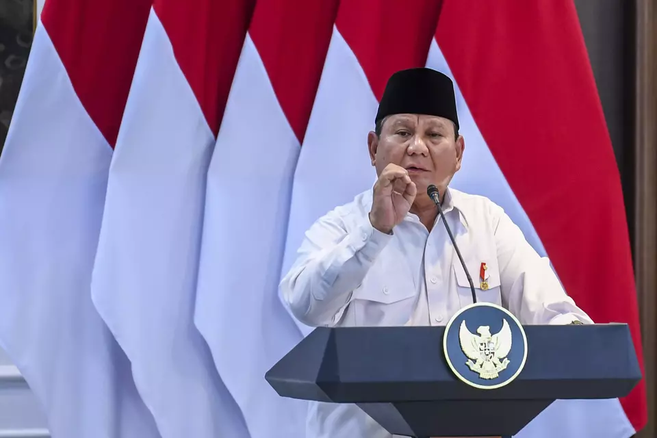 Prabowo Subianto. (Antara/Galih Pradipta)