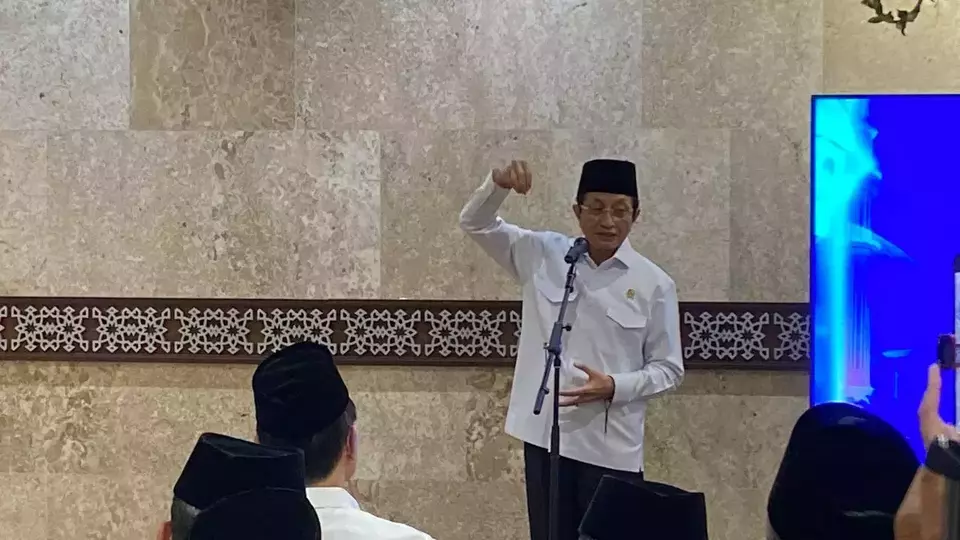 Menteri Agama, Nasaruddin Umar (Beritasatu.com/Erfan Maruf)