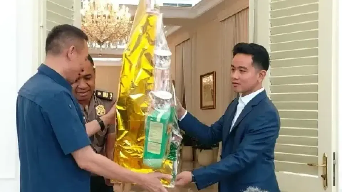 Momen di Balik Pertemuan Tertutup Gibran dan Rismon Sianipar, Diakhiri dengan Pemberian Parsel