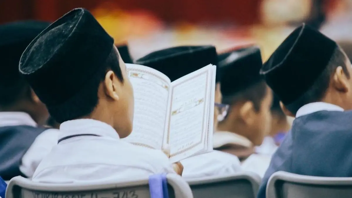 Ilustrasi pesantren (canva.com)