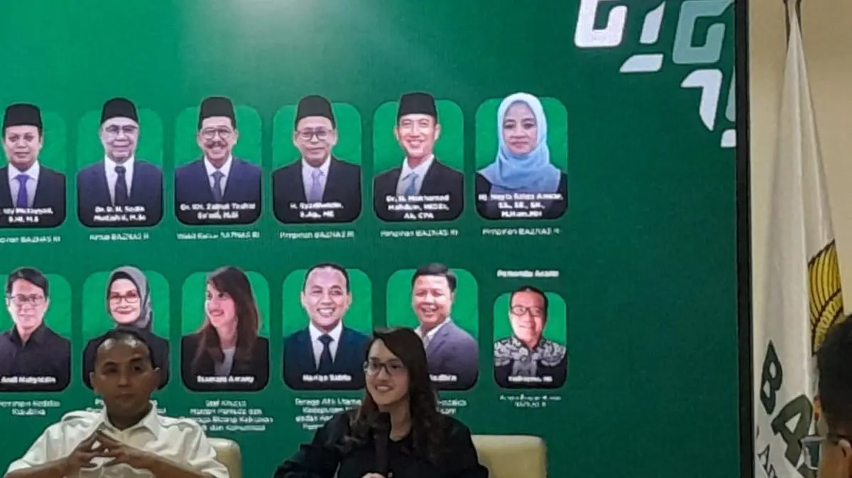 Staf Khusus Menteri Pemuda dan Olahraga Bidang Humas, Tsamara Amany saat talkshow bertajuk ?Zakat Menguatkan Indonesia: Mengelola Potensi Zakat dan Filantropi Islam untuk Kesejahteraan Umat Melalui Media Massa? yang digelar di Aula Achmad Subianto, Kantor