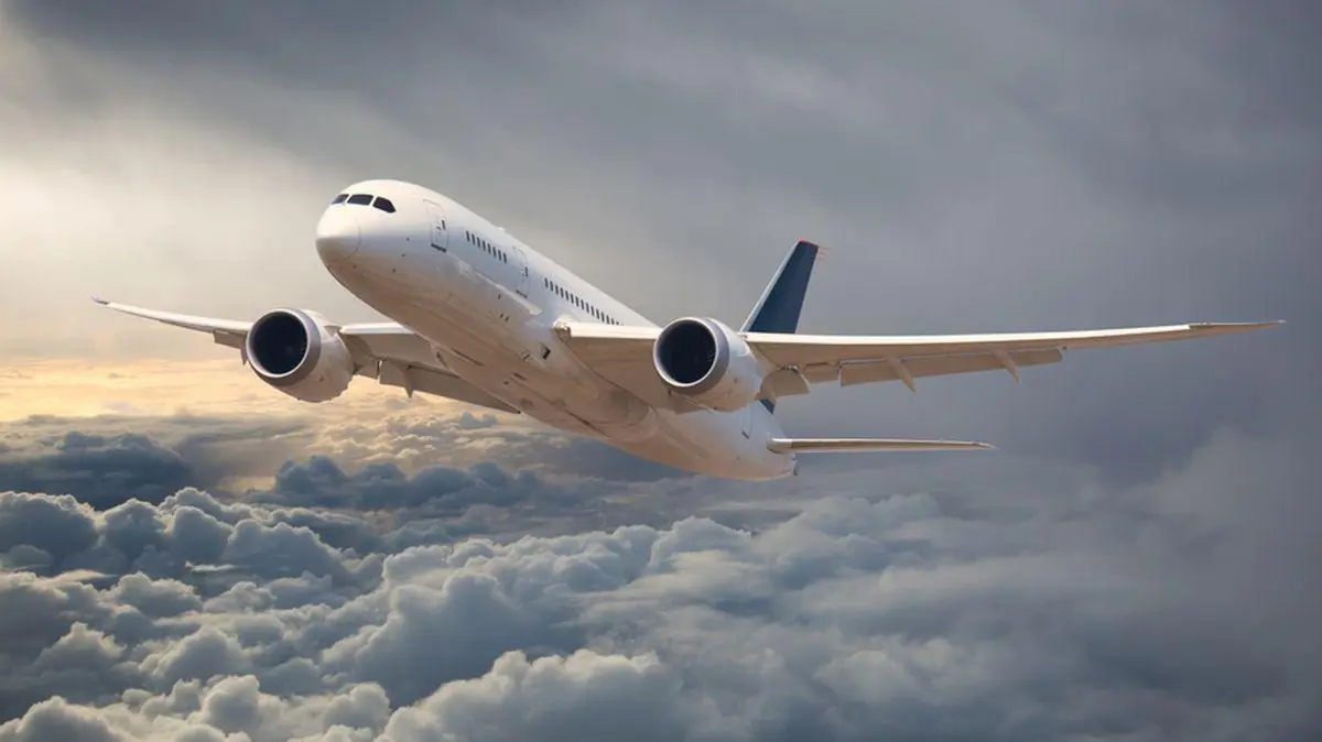 Ilustrasi pesawat, pesawat terbang. (SHUTTERSTOCK/Skycolors)