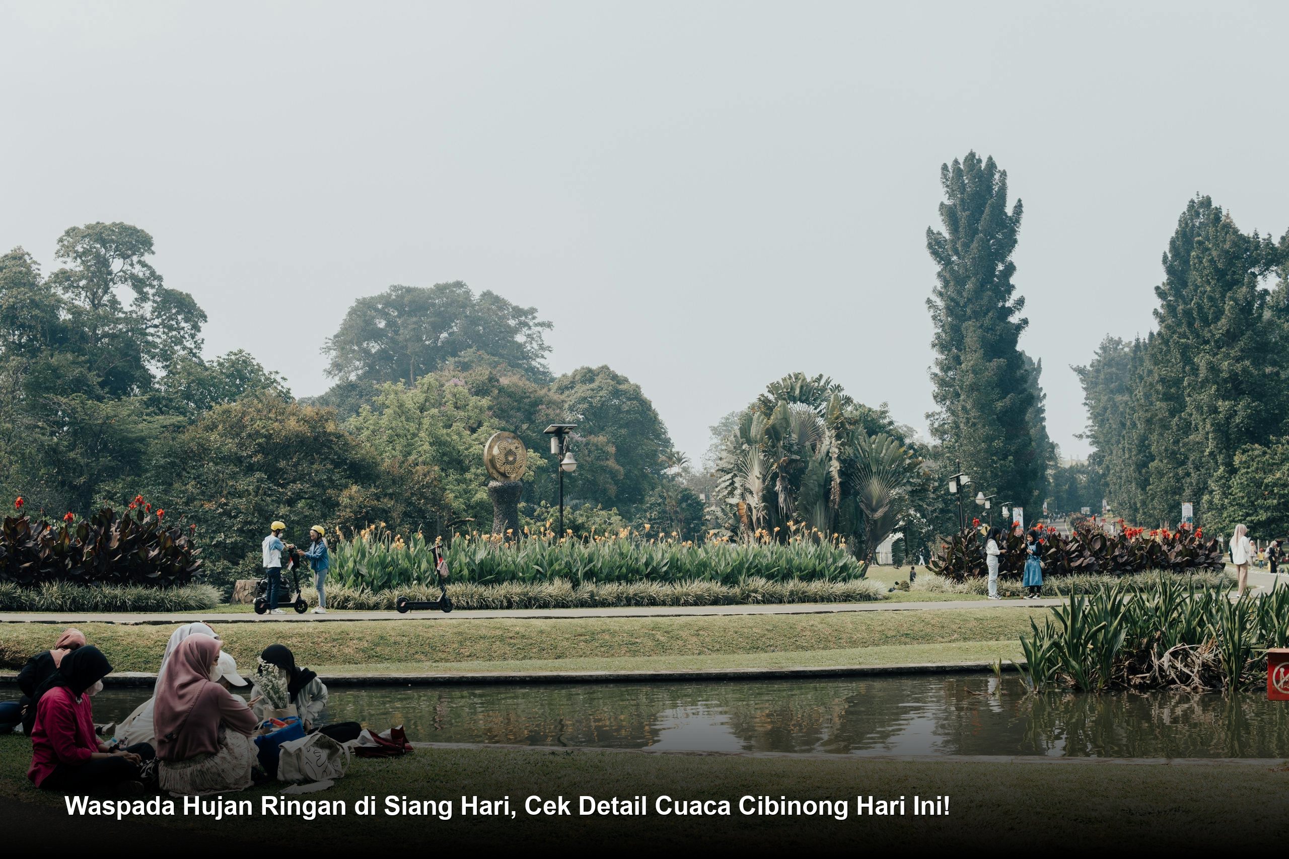 BMKG Peringatkan Potensi Hujan Ringan di Cibinong Siang Ini, Warga Bogor Diminta Waspada
