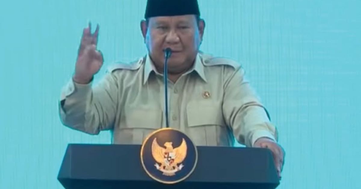 Prabowo Bantah Isu Otoritarianisme, Instruksikan Usut Tuntas Teror Aktivis