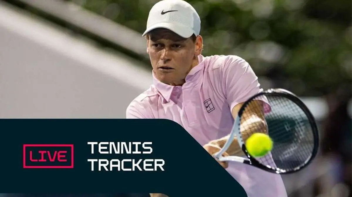 Drama Hujan Hantui Final Miami Open 2026: Sinner Amankan Set Pertama dari Lehecka