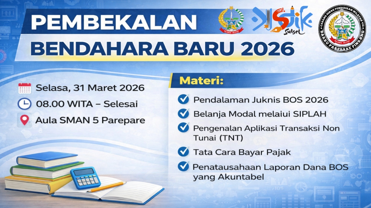Kunci Transparansi Dana BOS: Cabang Dinas Pendidikan Wilayah VIII Bekali Bendahara Baru dengan Kompetensi Tata Kelola Keuangan Sekolah