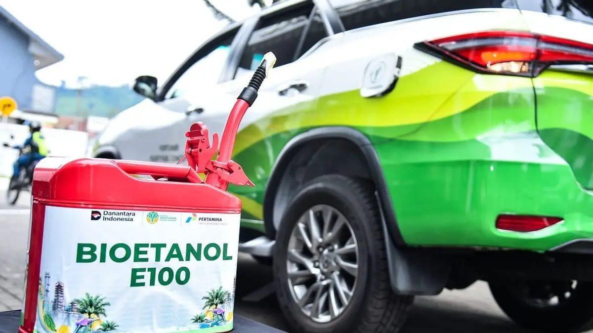 Kemenhut meresmikan projek pilot bioetanol dari aren Pertamina NRE.