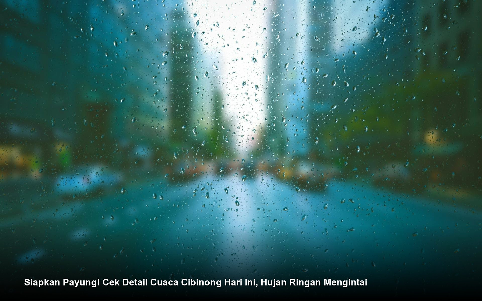 Antisipasi Perubahan Cuaca Ekstrem di Cibinong: BMKG Prediksi Hujan Ringan Mulai Siang Hari