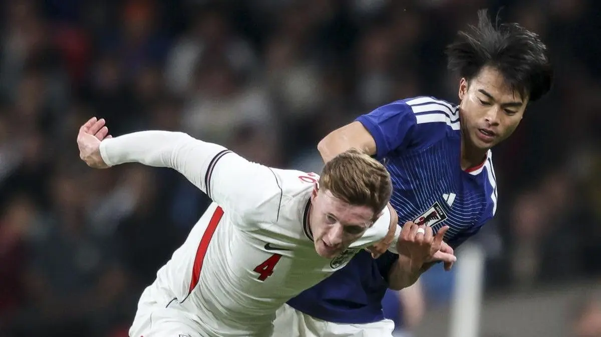 Hasil Inggris vs Jepang di laga uji coba. (Foto: Getty Images/Robin Jones)
