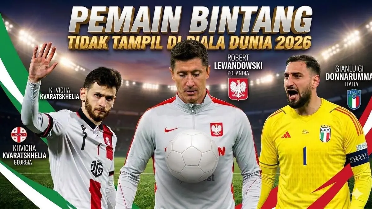 Daftar Pemain Bintang yang Dipastikan Absen dari Panggung Piala Dunia 2026 Pasca Kegagalan Italia