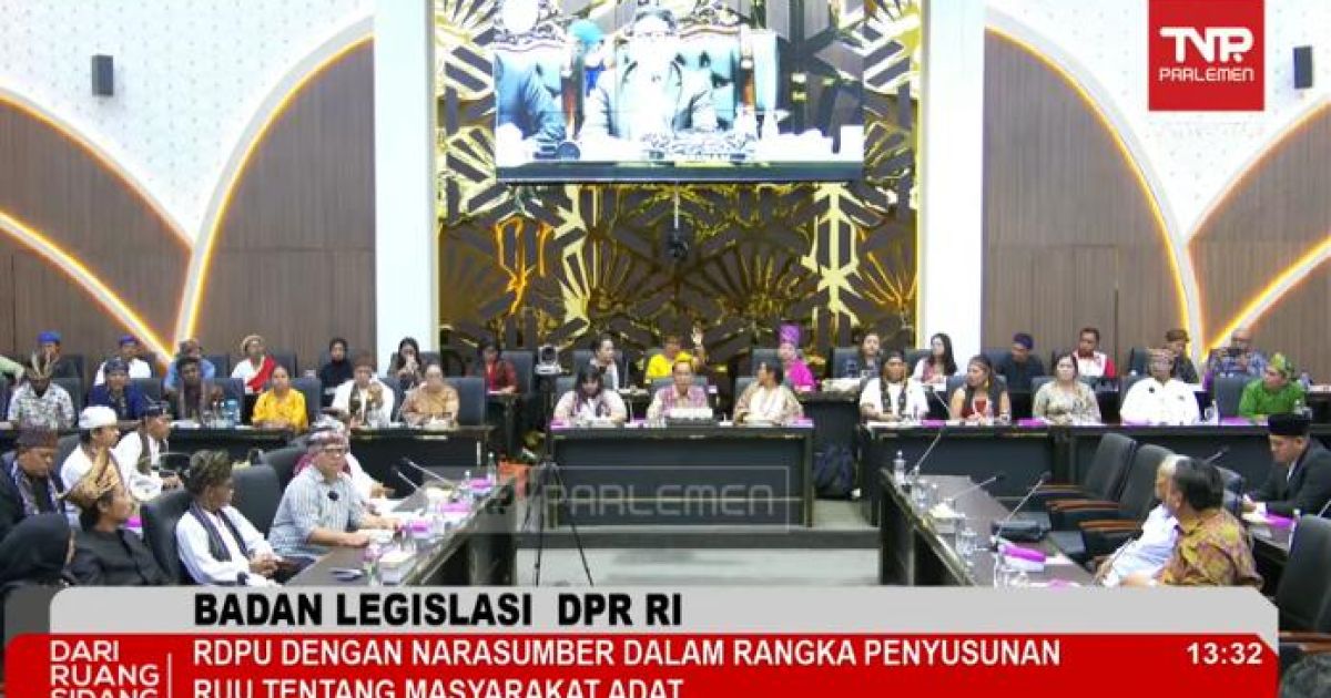 Desakan Pengesahan RUU Masyarakat Adat Menguat di Tengah Pertemuan Baleg DPR RI