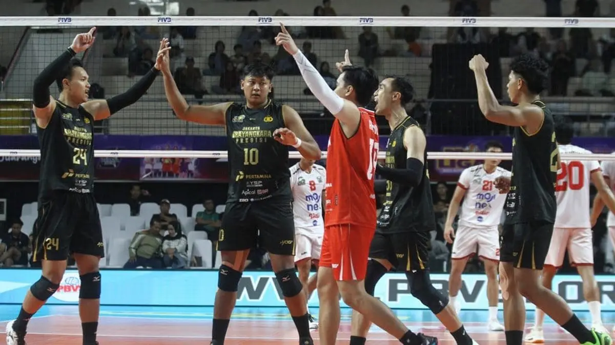 Bhayangkara Presisi Amankan Puncak Klasemen Final Four Proliga 2026 Usai Dominasi Surabaya Samator Tanpa Balas