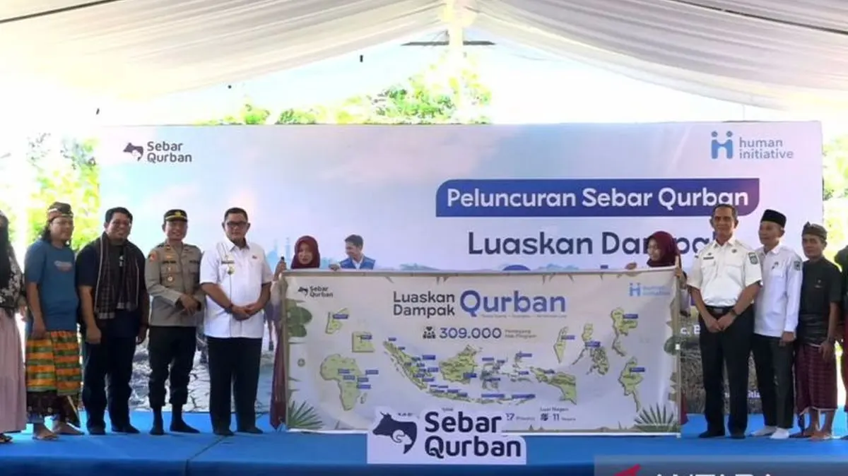 Human Initiative Petakan Jangkauan Global dan Lokal Program Sebar Qurban 2026