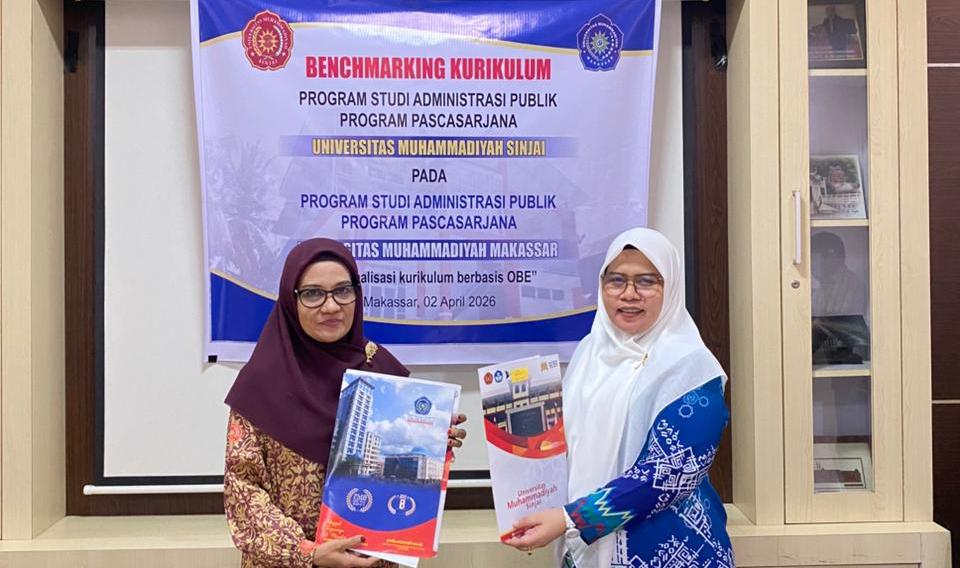 Perkuat Kurikulum Administrasi Publik, UMSi Adakan Kunjungan Benchmarking ke Program Pascasarjana Unismuh Makassar