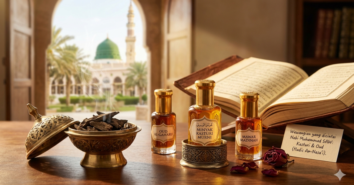 Kasturi Hingga Gaharu: Menguak Rahasia Kesegaran Wewangian Favorit Rasulullah SAW