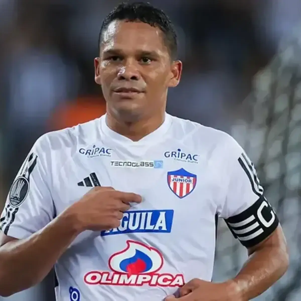 Carlos Bacca, penyerang Junior Barranquilla (Buda Mendes/Getty Images)