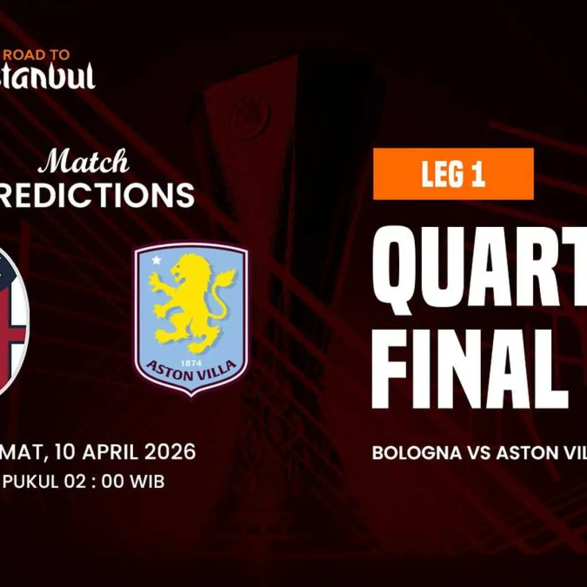Adu Taktik di Italia: Membedah Potensi Bologna Kontra Aston Villa di Perempat Final Liga Europa