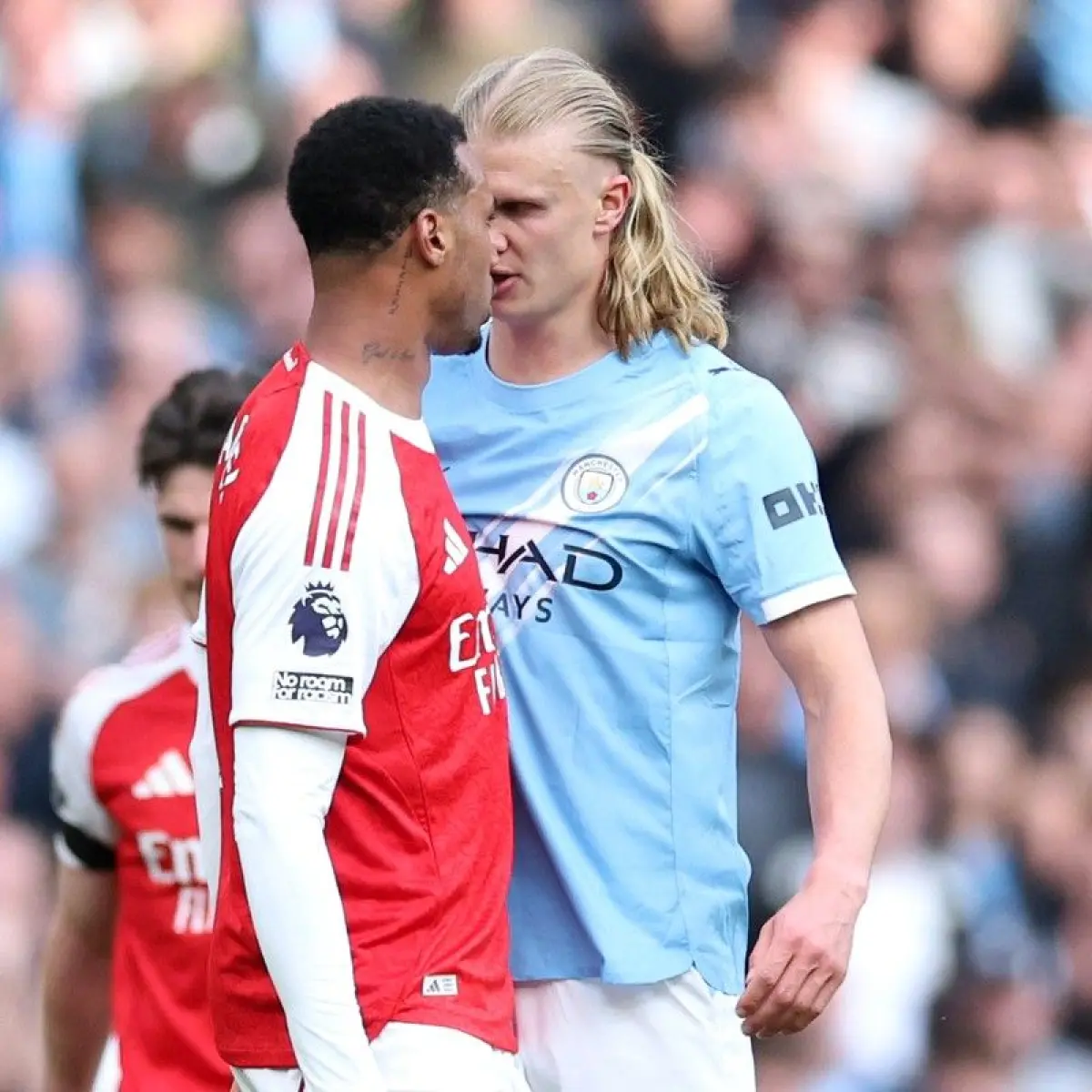 Soroti Keputusan Wasit, Pep Guardiola Pertanyakan Kartu Kuning Gabriel Magalhaes Usai Insiden Haaland