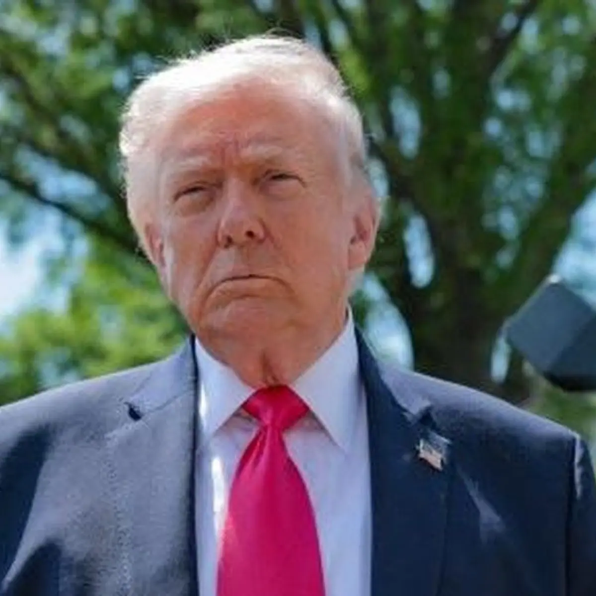 Foto: Presiden AS, Donald Trump. (Getty Images via AFP/ANNA MONEYMAKER)