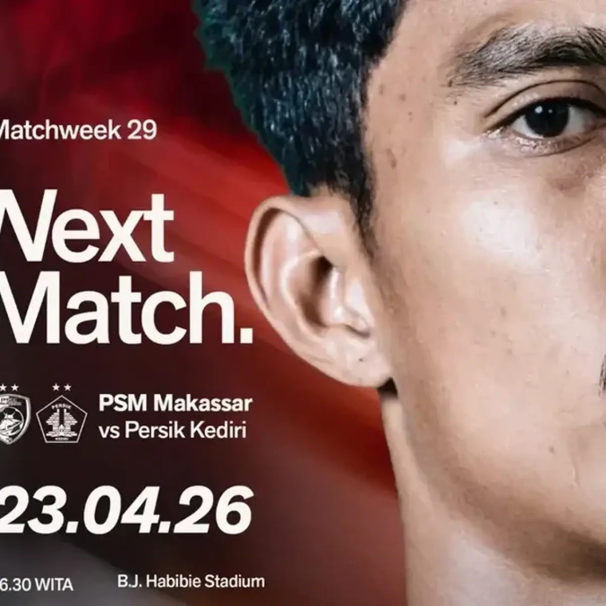 Foto: PSM Makassar Vs Persik Kediri dalam laga pekan ke-29 Super League 2025/2026. (Dok. PSM Makassar)