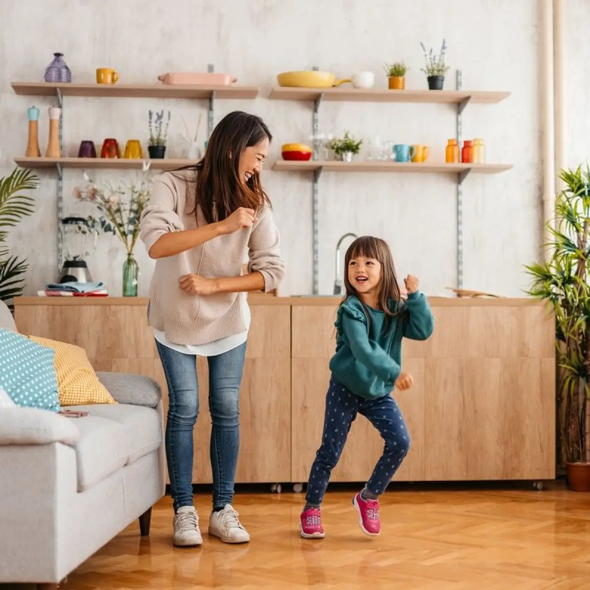 Foto: Getty Images/urbazon/Ilustrasi ibu dan anak.