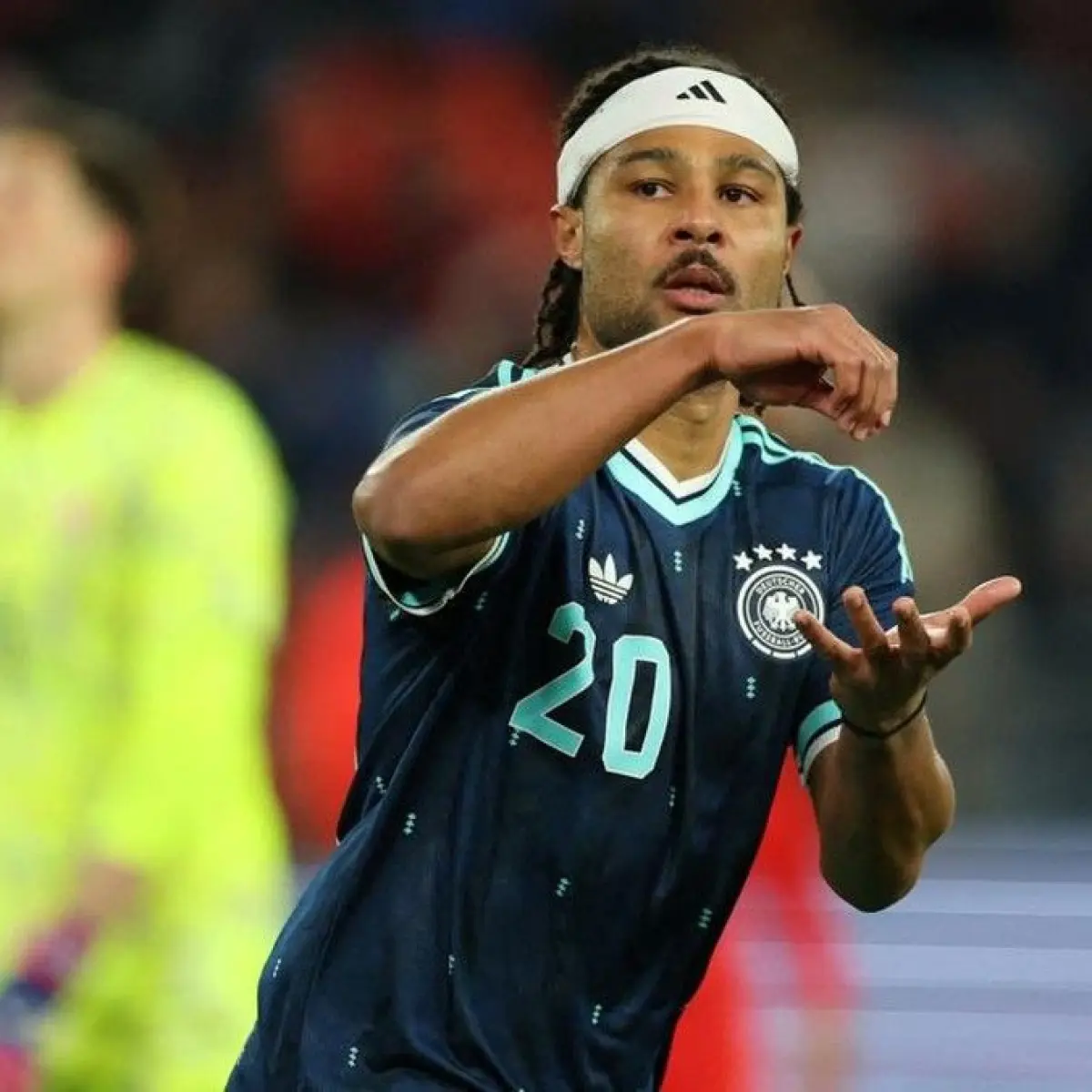 Serge Gnabry absen membela Jerman di Piala Dunia 2026 karena cedera (Foto: REUTERS/Denis Balibouse)